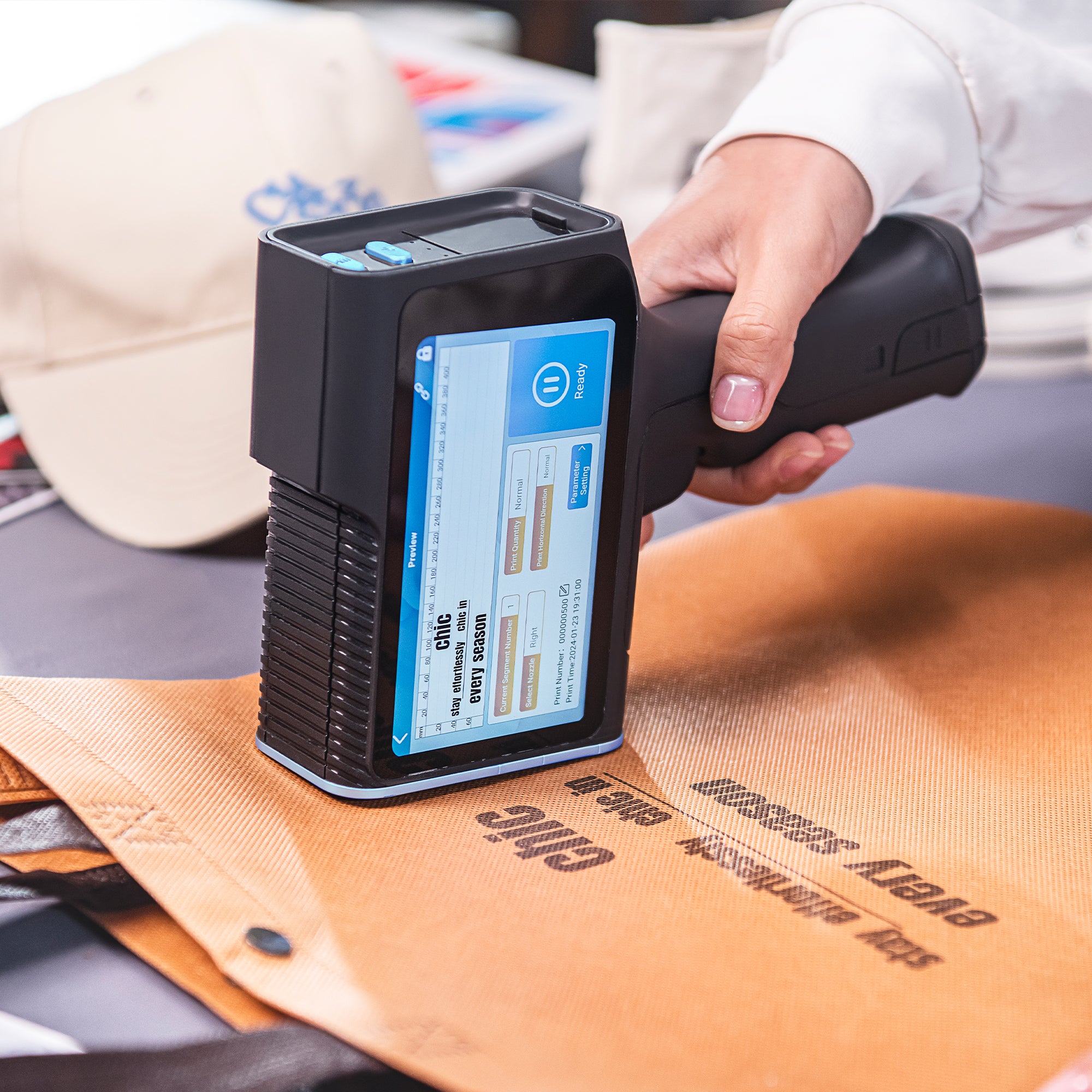Printisian Starter Kit β 4th-Gen Handheld Inkjet Printer