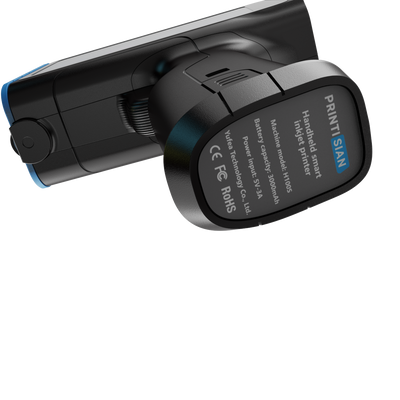 Printisian OEM battery label customization for handheld inkjet printers
