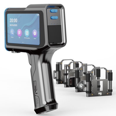 Printisian Expert Kit handheld inkjet printer with four modular attachments