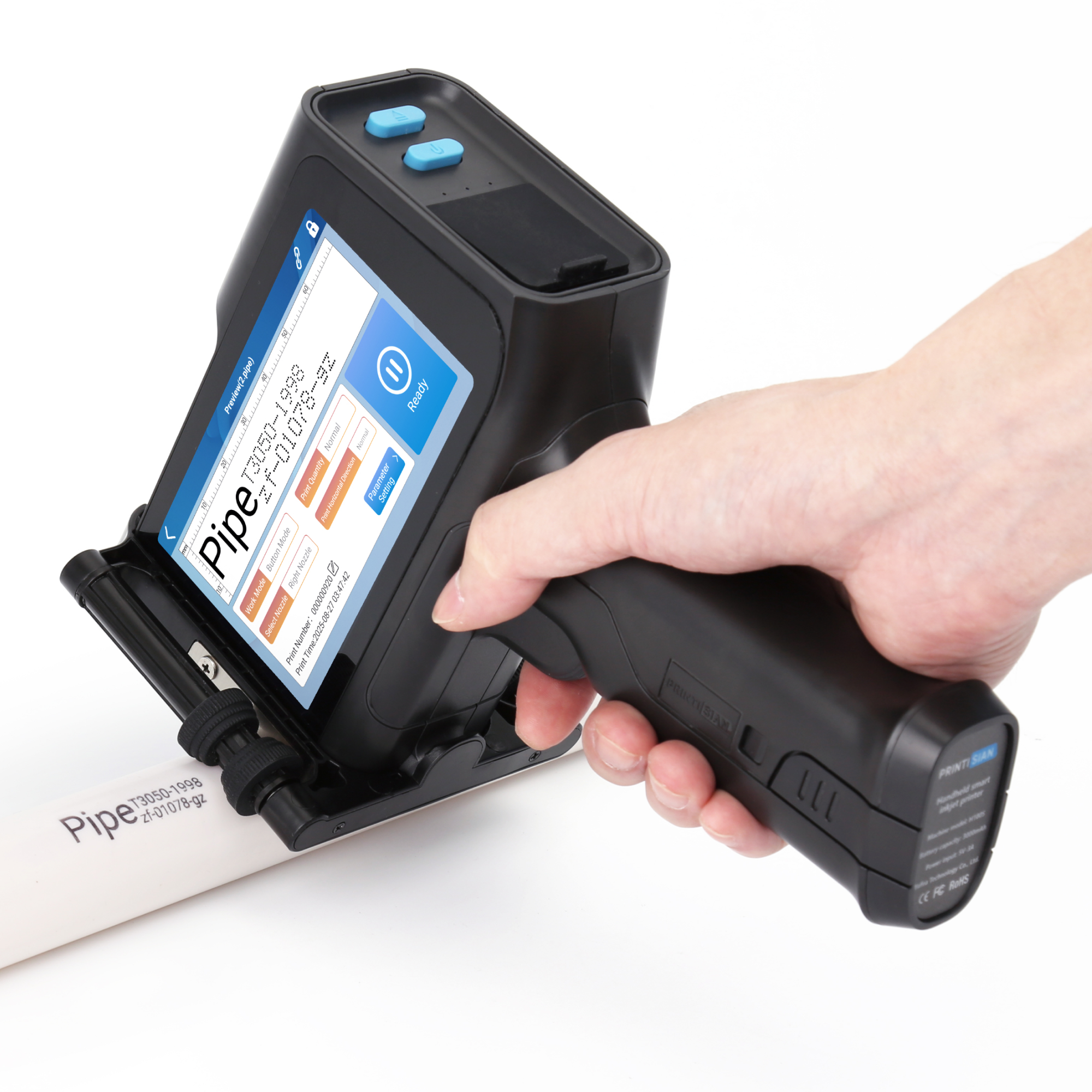 Printisian Expert Kit – 4th-Gen Modular Handheld Inkjet Printer System