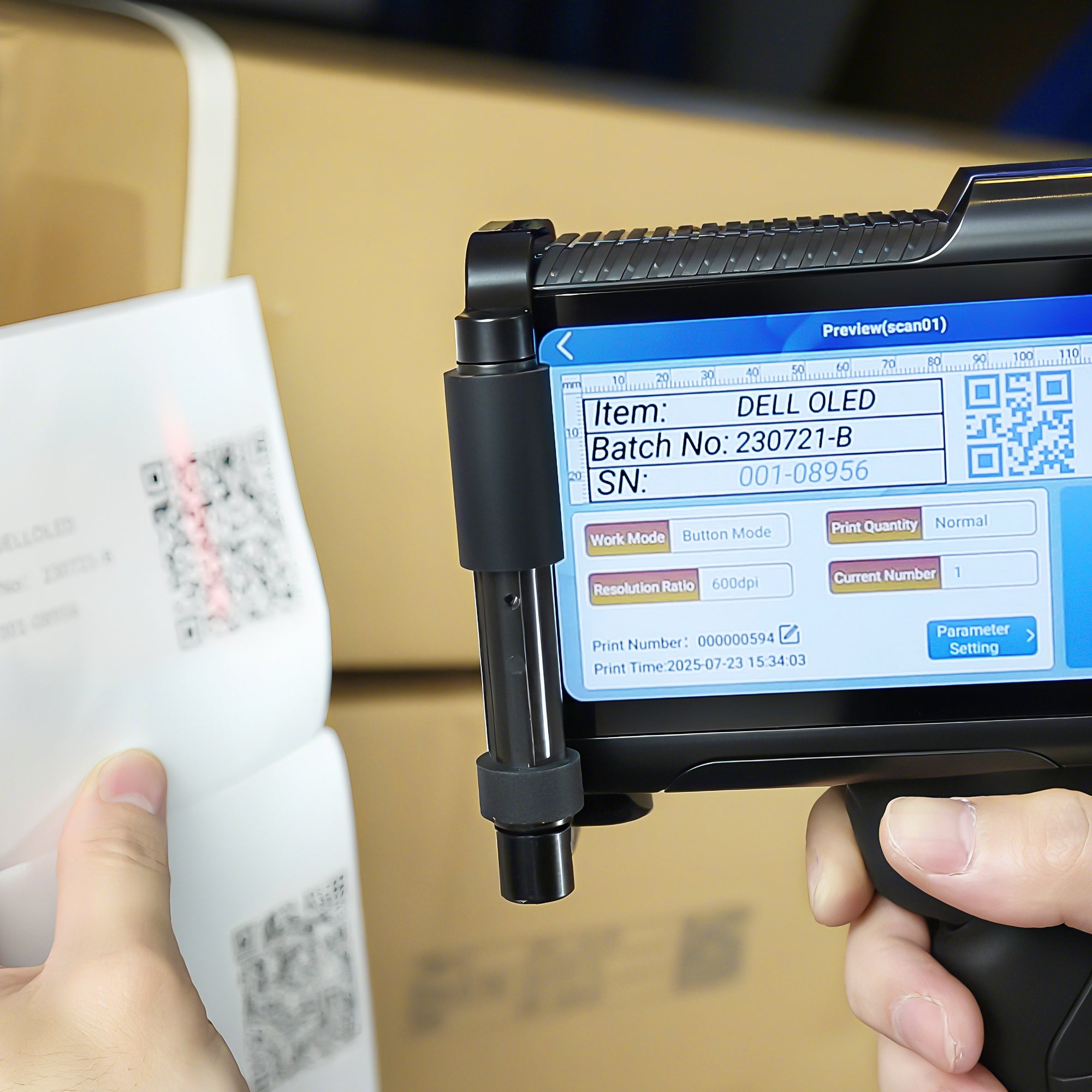 Printisian Expert Kit – 4th-Gen Modular Handheld Inkjet Printer System