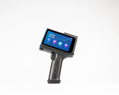 Printisian portable inkjet printer front view with color touchscreen
