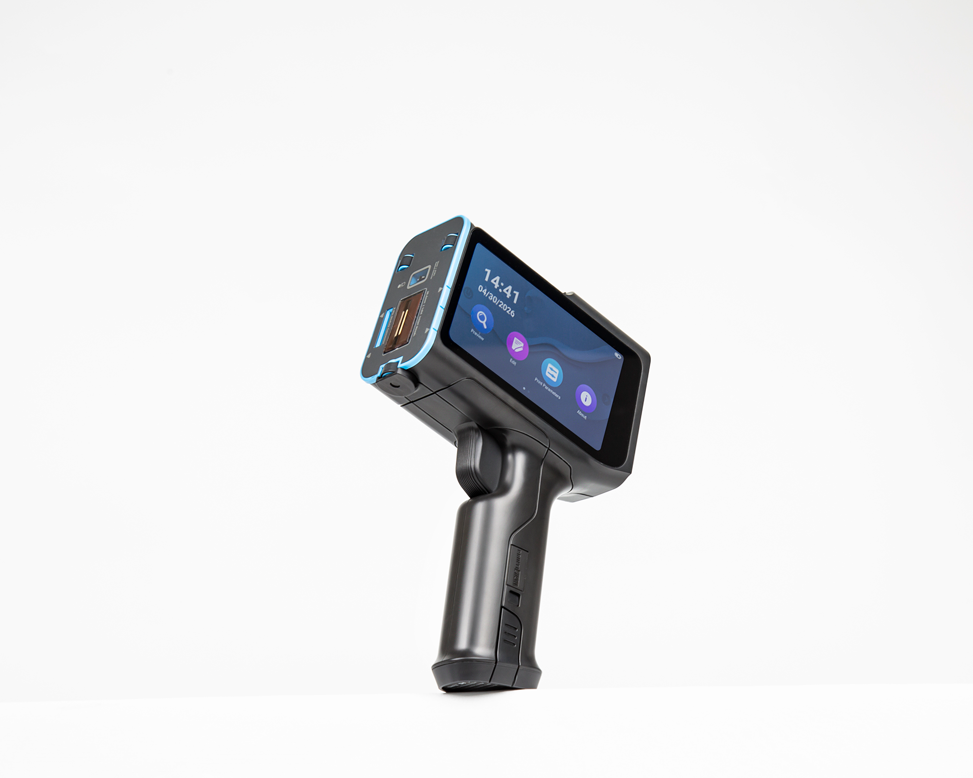 Printisian H200 portable inkjet printer angled product view