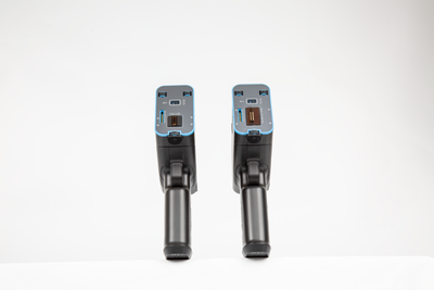 Printisian H100 portable inkjet printer side angle view